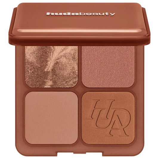 Huda Beauty Bronze Filter Bronzer and Contour Palette Full - 7.5 g Original - The Beauty Code