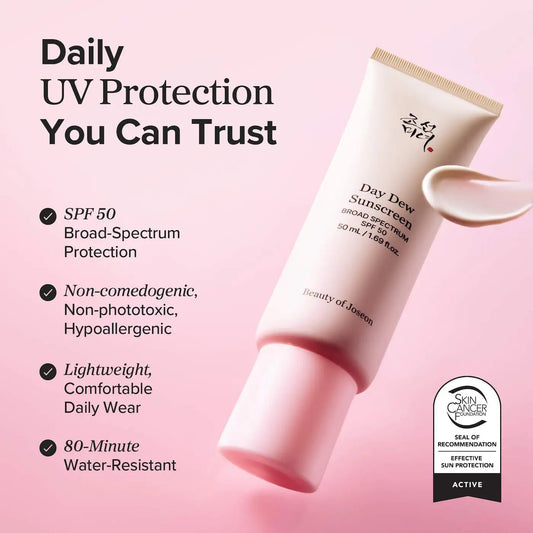 Beauty of Joseon Day Dew Sunscreen SPF 50Full - 50 ml Original - The Beauty Code