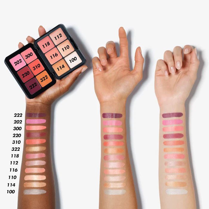 Make Up For Ever HD Skin Blush & Glow Face Palette Original - The Beauty Codeauty Code