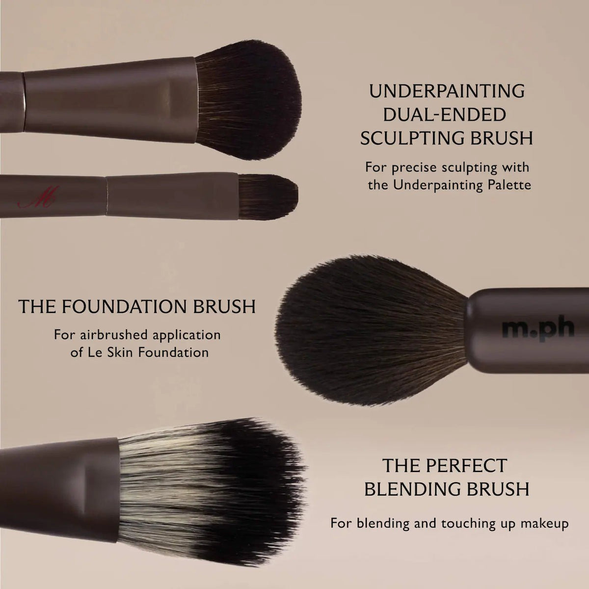 m.ph by Mary Philips The Perfect Blending Touch Up Brush Original - The Beauty Code