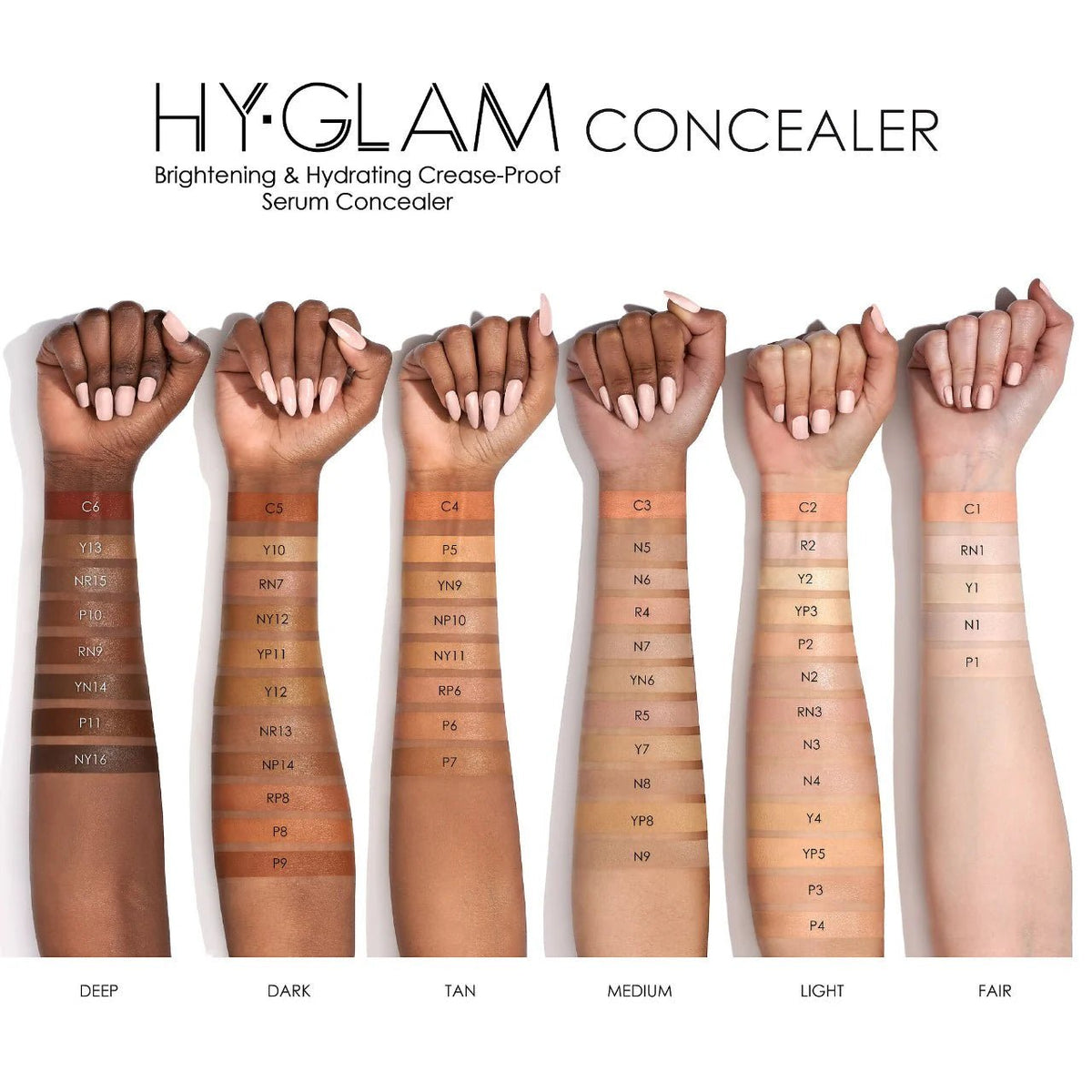 Natasha Denona Hy-Glam Brightening & Hydrating Serum Concealer Original - The Beauty Code