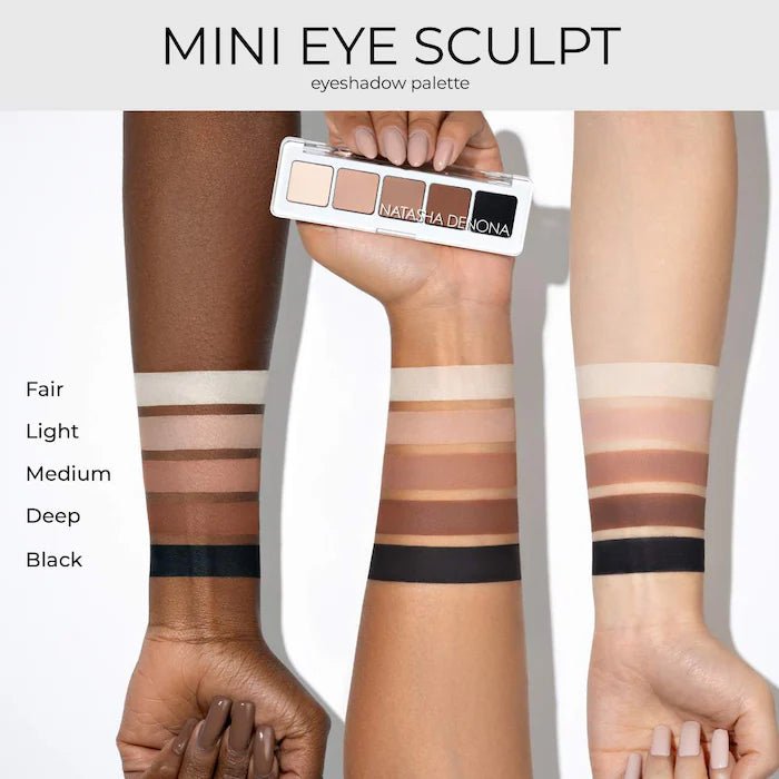Natasha Denona Mini Eye Sculpt Eyeshadow Palette Original - The Beauty Code