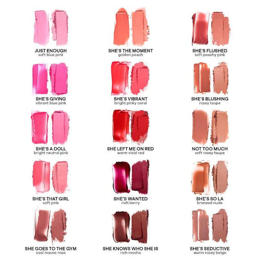 Immediate Patrick Ta Crème & Powder Blush Duo (Oh She's Different) Original - The Beauty Code