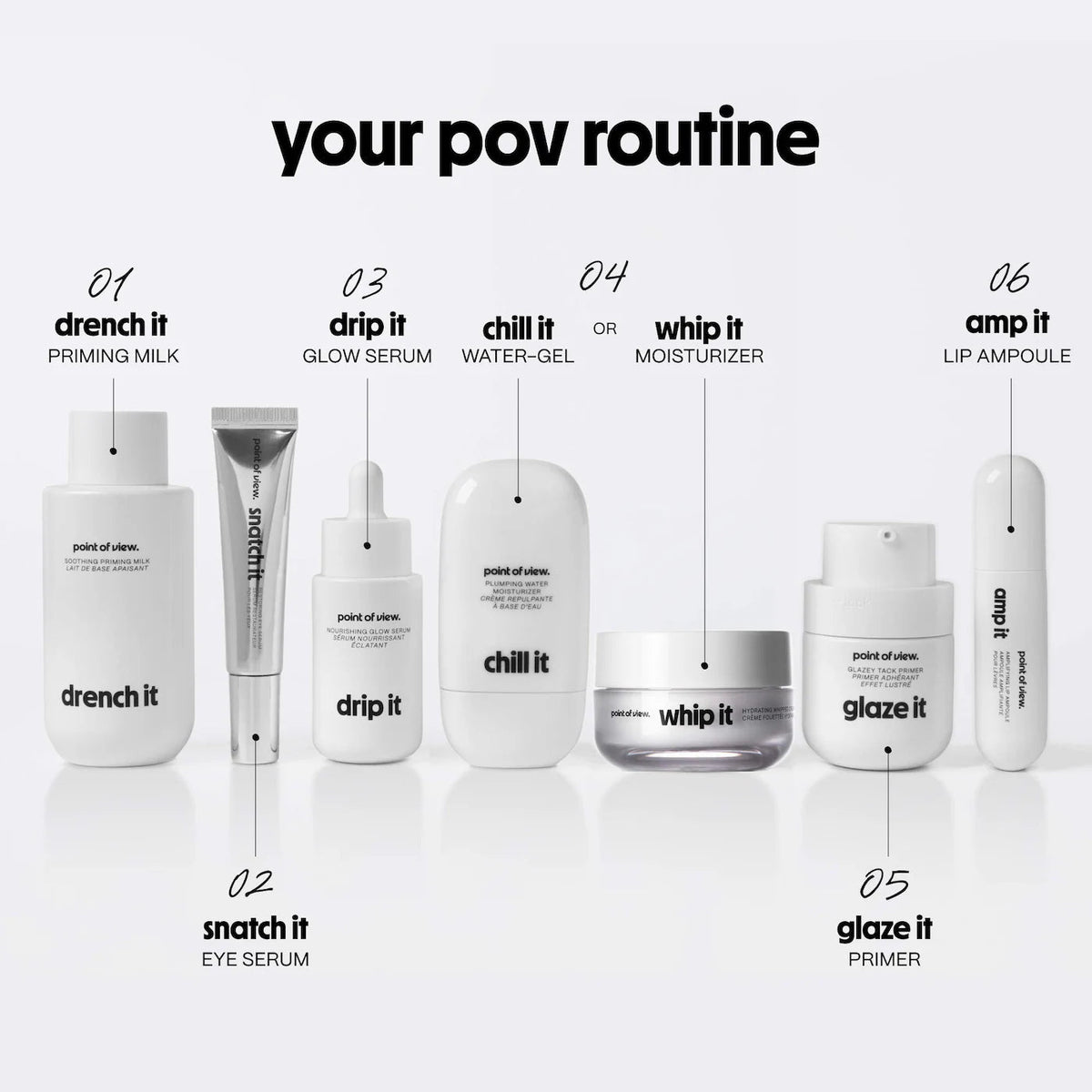 point of view drip it nourishing glow serum Full - 30 ml Original - The Beauty Code