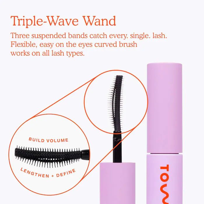 Tower 28 MakeWaves® Lengthening + Volumizing Mascara Original - The Beauty Code