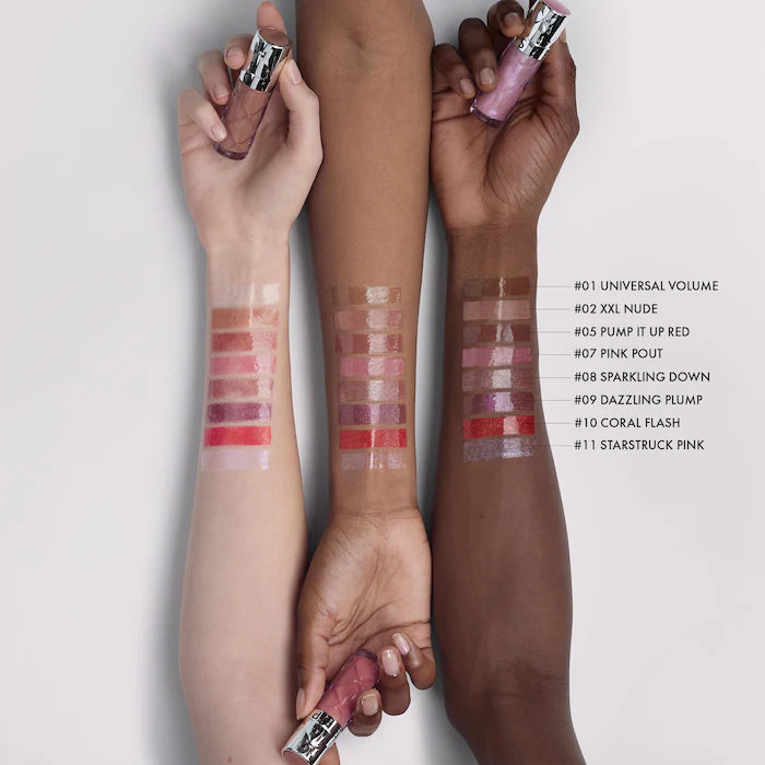Sephora Plump Hydrating Lip Gloss - Shades Swatch | Authentic in Egypt