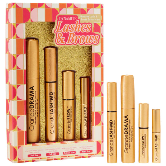 Grande Dynamite Lashes & Brows Holiday Gift Set