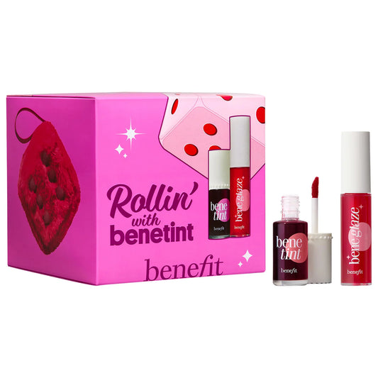 Benefit Rollin’ With Benetint & Lip Oil Duo Gift Set