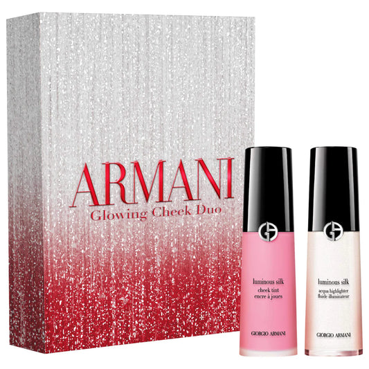 Armani Luminous Silk Cheek Tint & Acqua Highlighter Holiday Set