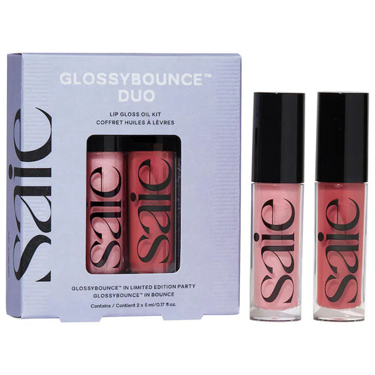 Saie Glossybounce™ Lip Gloss-Oil Duo Gift Set