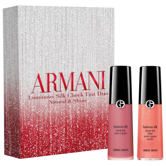 Armani Luminous Silk Cheek Tint Liquid Blush Duo Set