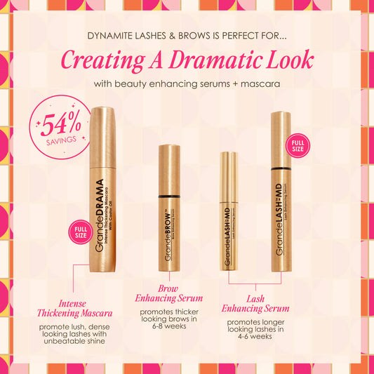 Grande Dynamite Lashes & Brows Holiday Gift Set