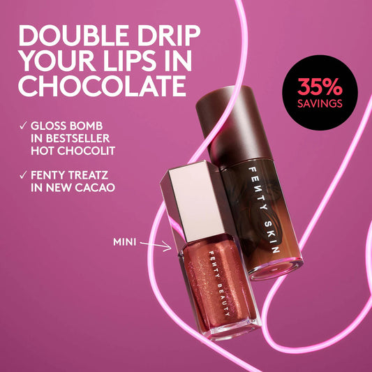 Fenty Chocolit Treatz Lip Luminizer + Lip Oil Duo