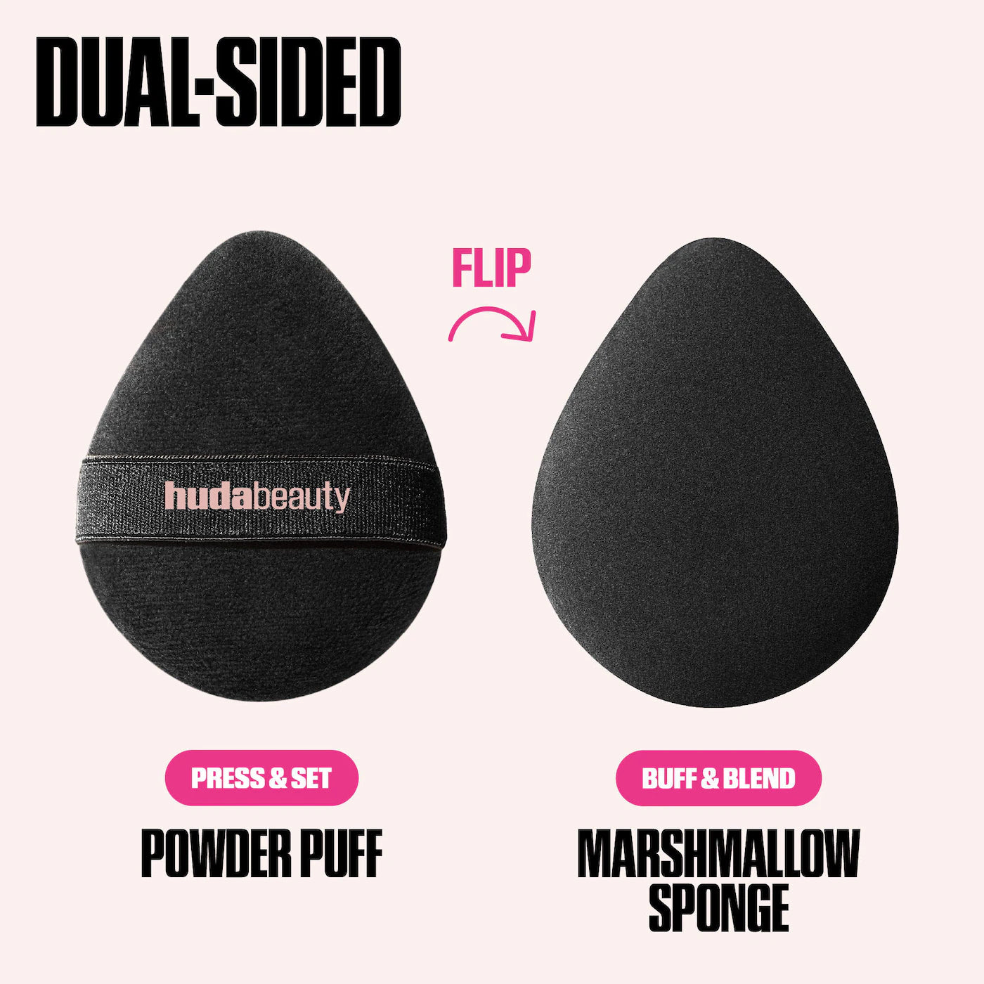 Huda Beauty Easy Bake Marshmallow Puff & Sponge - Product Shot 3 | Authentic in Egypt