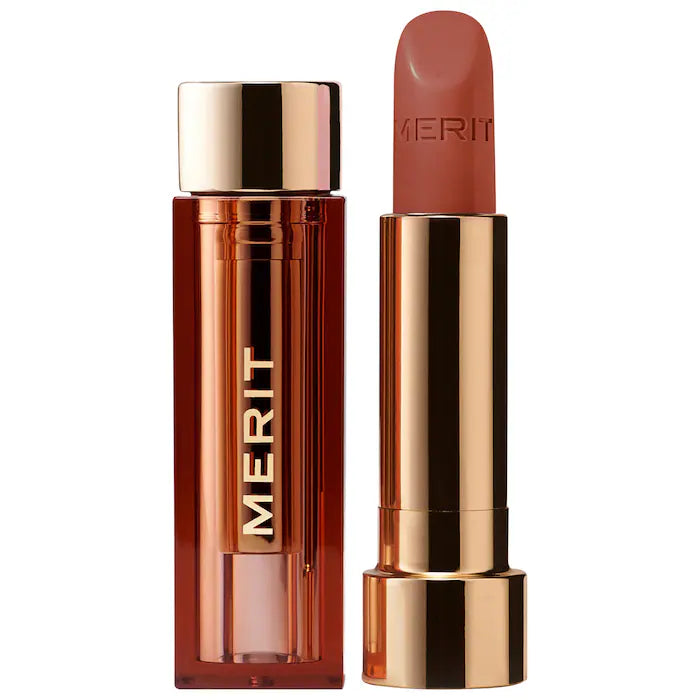 MERIT Signature Lip Lightweight Lipstick - Ginger | Authentic in Egypt