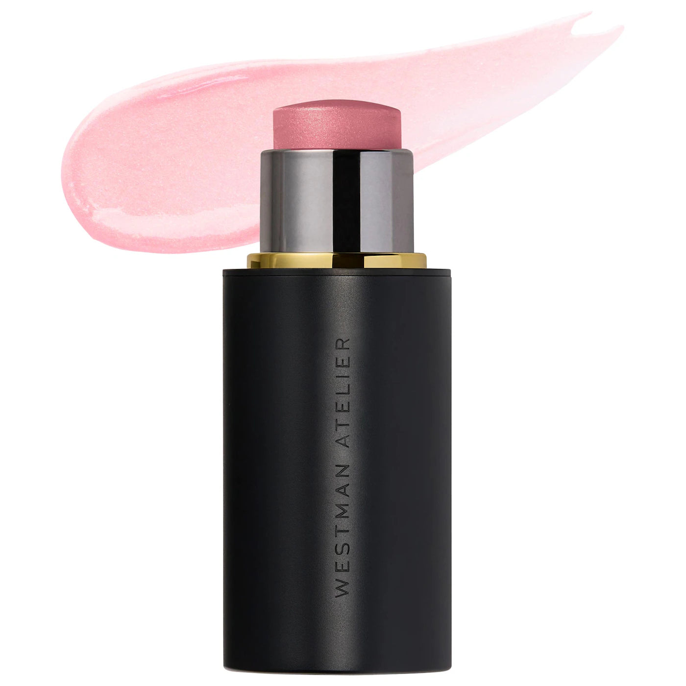 Westman Atelier Lit Up Glassy Gel Highlighter Stick - Petal | Authentic in Egypt