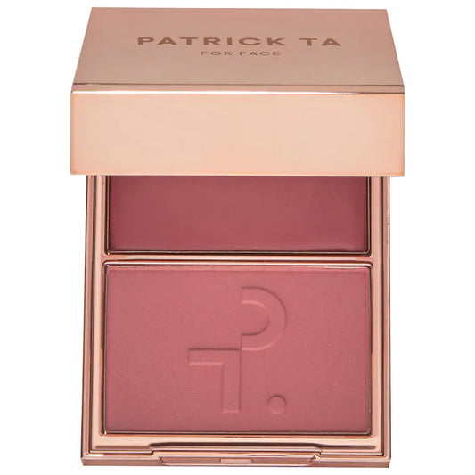 Immediate Patrick Ta Crème & Powder Blush Duo (She goes to the gym)