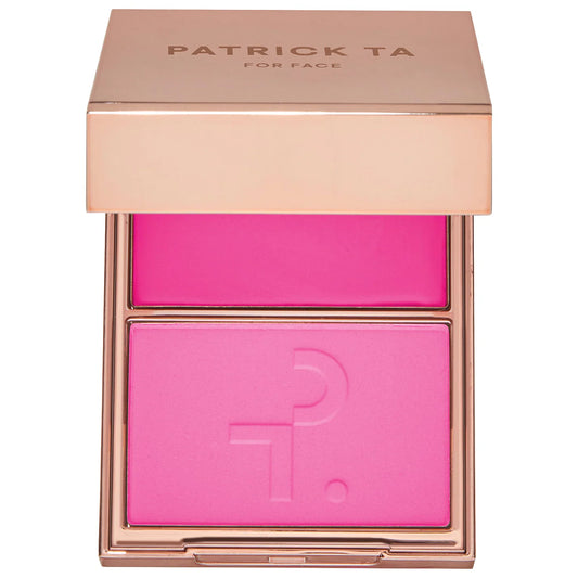 Immediate Patrick Ta Crème & Powder Blush Duo (She's Giving)