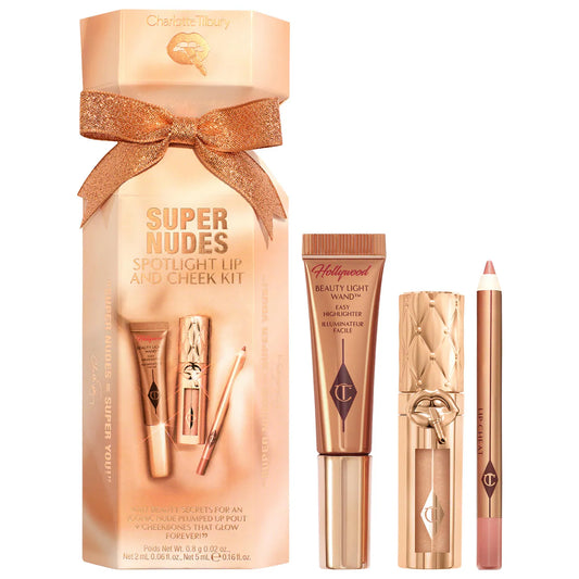 Charlotte Tillbury Lip and Cheek Trio Makeup Gift Set