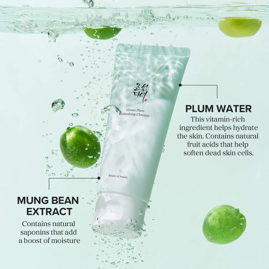 Beauty of Joseon Green Plum Refreshing CleanserFull - 100 ml Original - The Beauty Code