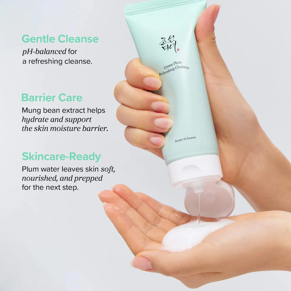 Beauty of Joseon Green Plum Refreshing CleanserFull - 100 ml Original - The Beauty Code