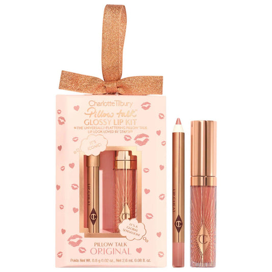 Charlotte Tilbury Mini Pillow Talk Glossy Lip Duos Original Original - The Beauty Code