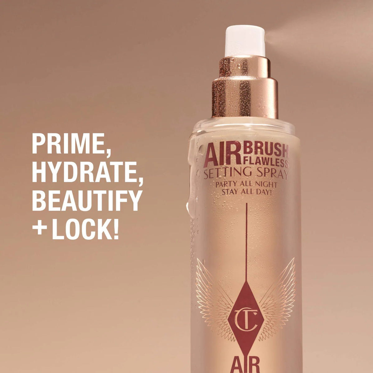 Charlotte Tilbury Mini Airbrush Flawless Setting Spray Duo Gift Set Original - The Beauty Code