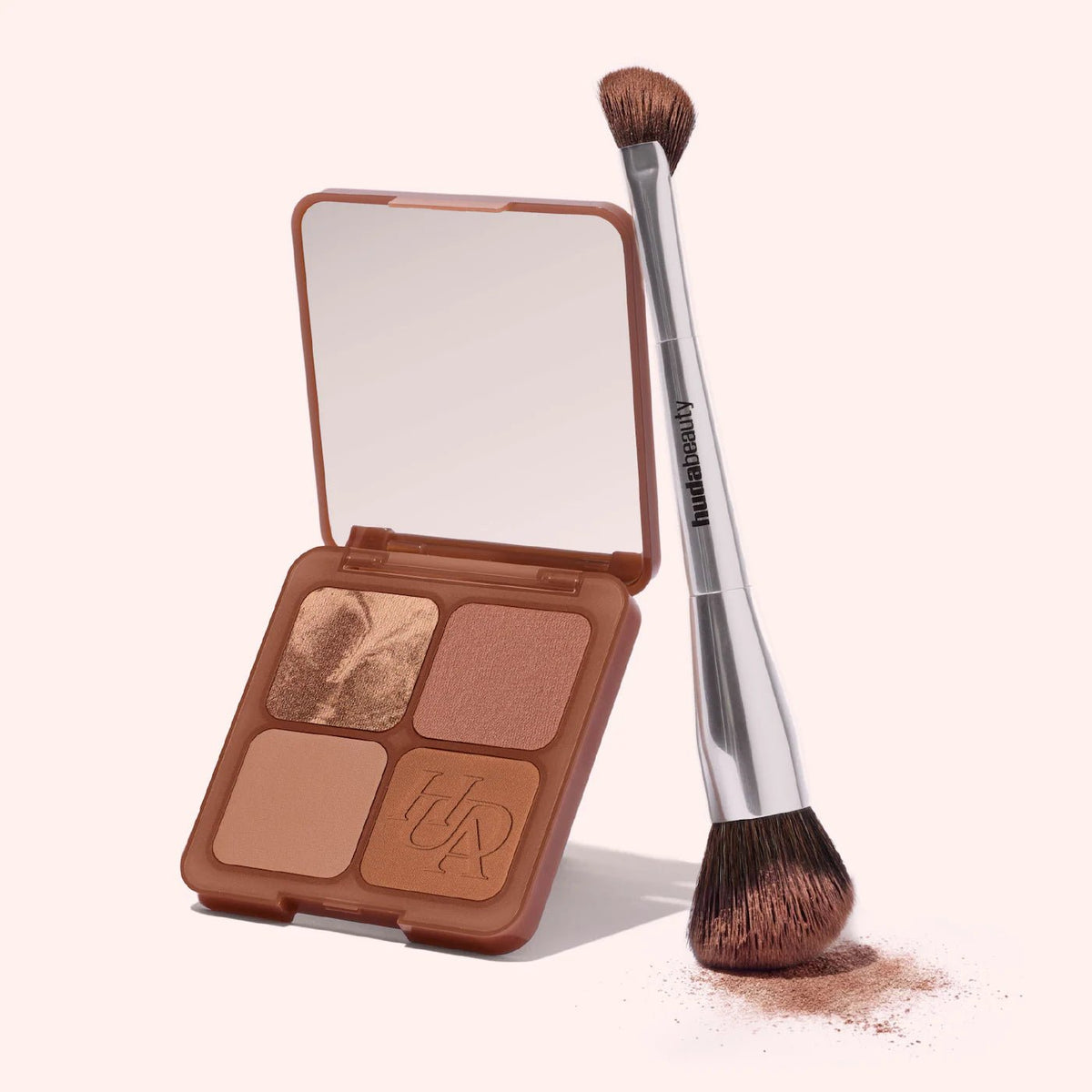 Huda Beauty Dual-Ended Bronze & Contour Brush Original - The Beauty Code