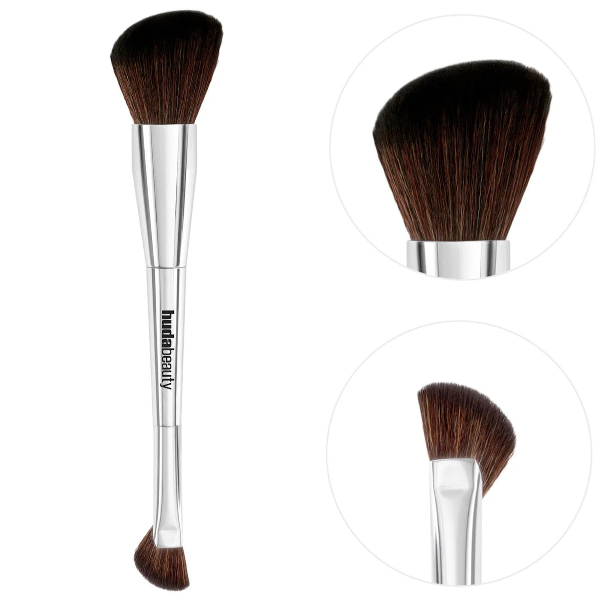 Huda Beauty Dual-Ended Bronze & Contour Brush Original - The Beauty Code