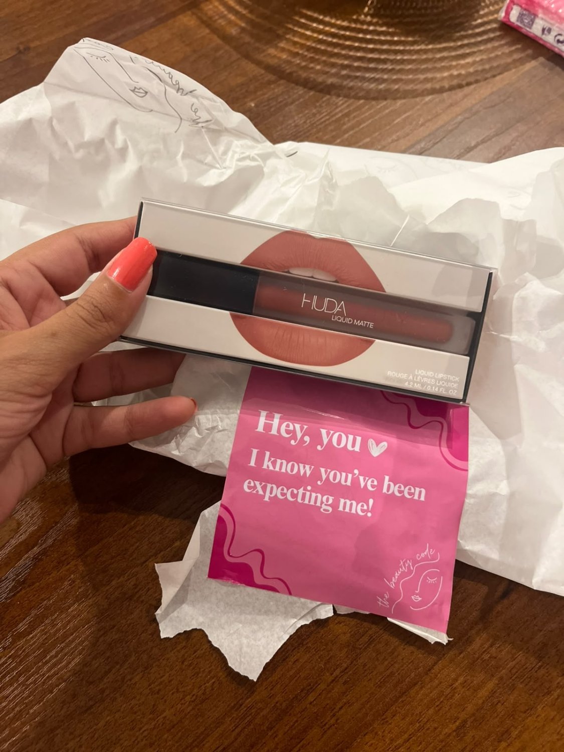 Huda Beauty Liquid Matte Lipstick Original - The Beauty Code
