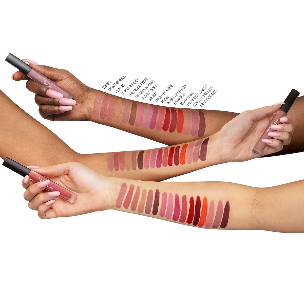 Huda Beauty Liquid Matte Lipstick Original - The Beauty Code