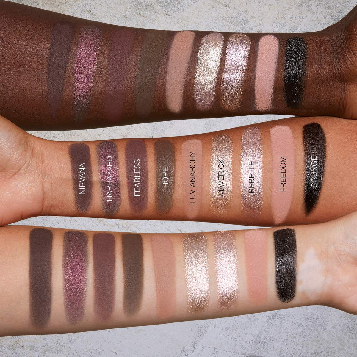 Huda Beauty Pretty Grunge Eyeshadow Palette Original - The Beauty Code