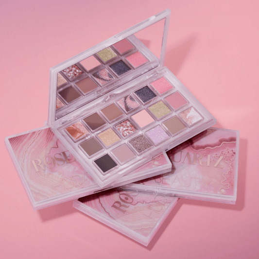 Huda Beauty Rose Quartz Eyeshadow Palette Original - The Beauty Code