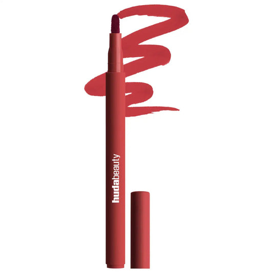 Huda BeautyImmediate Huda Beauty Lip Contour Lip Stain (Cherry Red)FullSize - 1 mL Original - The Beauty Code