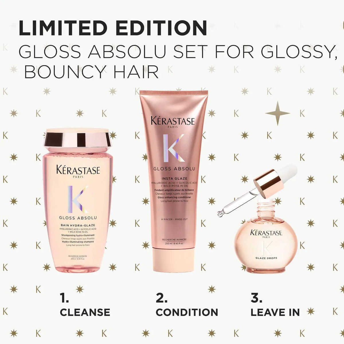 Kérastase Gloss Absolu Trio Gift Set l Original - The Beauty Code