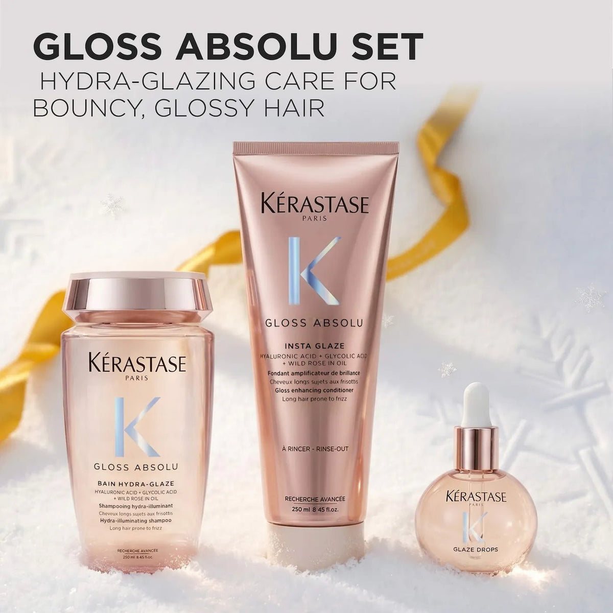 Kérastase Gloss Absolu Trio Gift Set l Original - The Beauty Code