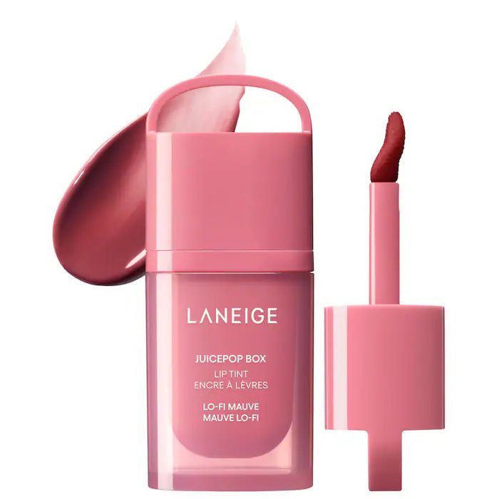 LANEIGE JuicePop Box Lip Oil Stain – 12HR Hydrating Tint Full - 4.5 g Original - The Beauty Code