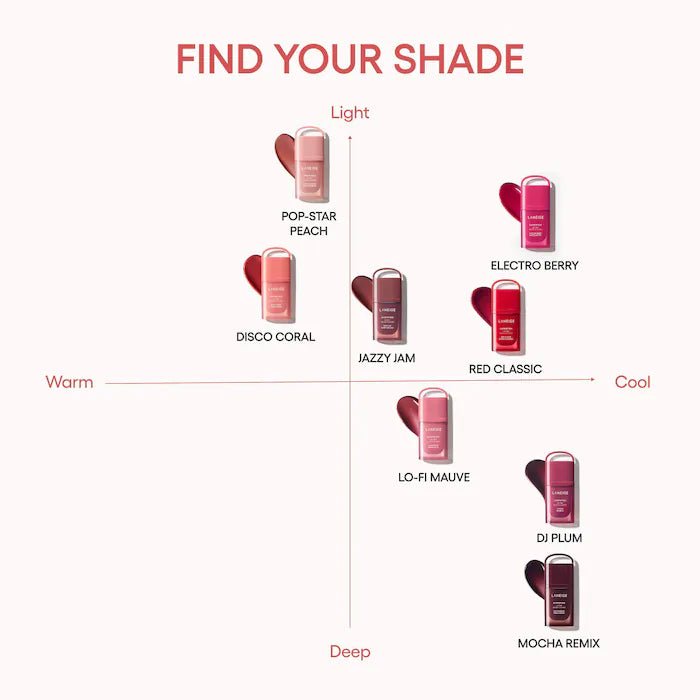 LANEIGE JuicePop Box Lip Oil Stain – 12HR Hydrating Tint Original - The Beauty Code