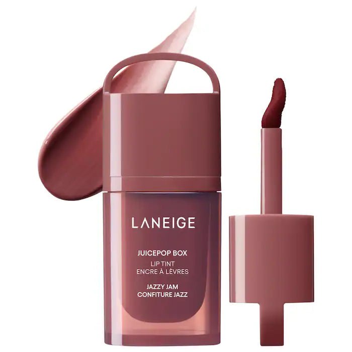 LANEIGE JuicePop Box Lip Oil Stain – 12HR Hydrating Tint Full - 4.5 g Original - The Beauty Code