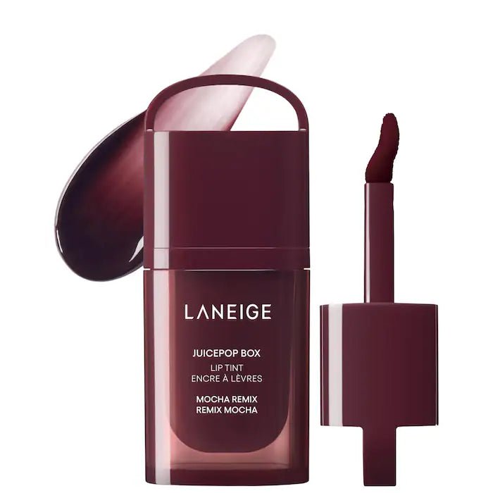 LANEIGE JuicePop Box Lip Oil Stain – 12HR Hydrating Tint Full - 4.5 g Original - The Beauty Code