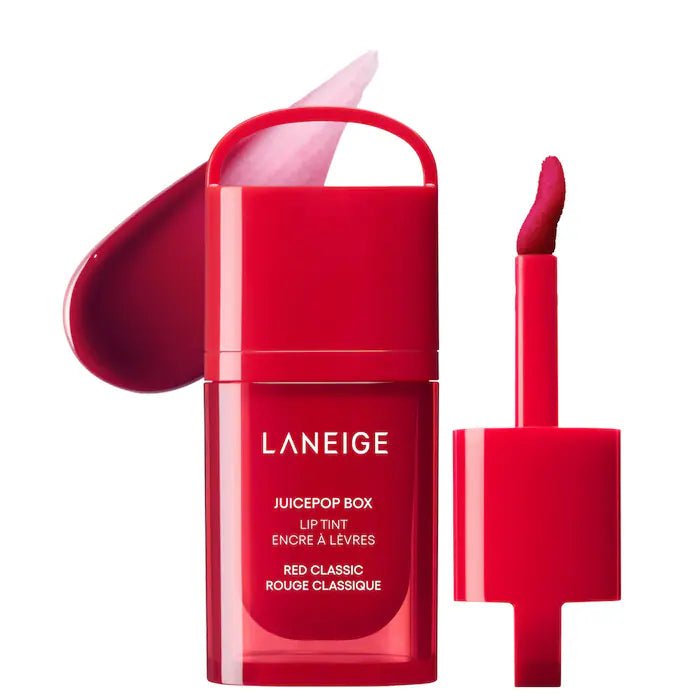 LANEIGE JuicePop Box Lip Oil Stain – 12HR Hydrating Tint Full - 4.5 g Original - The Beauty Code