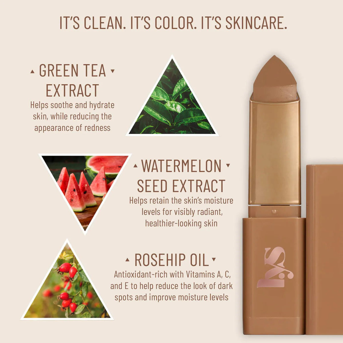 LYS Triple Fix Blurring and Hydrating Skin Tint Foundation Stick Full - 7.2 g Original - The Beauty Code
