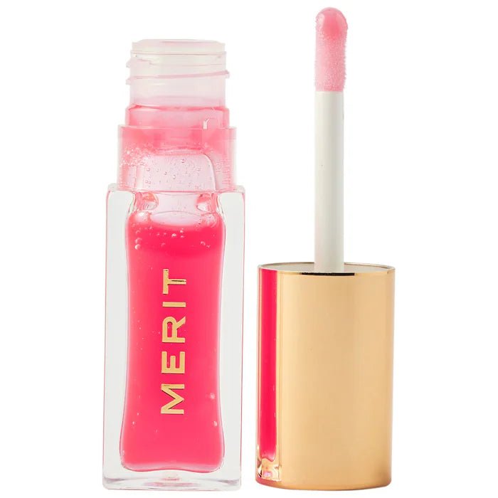 MERIT Shade Slick Hydrating Tinted Lip Oil Full - 7 ml Original - The Beauty Code
