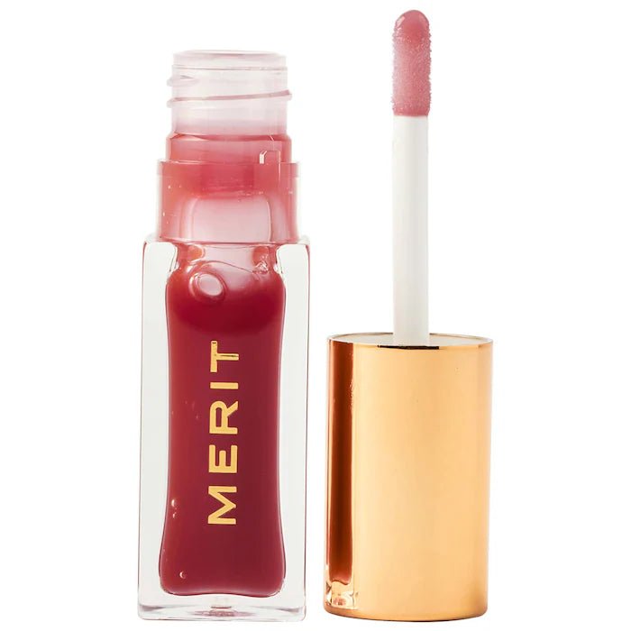 MERIT Shade Slick Hydrating Tinted Lip Oil Full - 7 ml Original - The Beauty Code