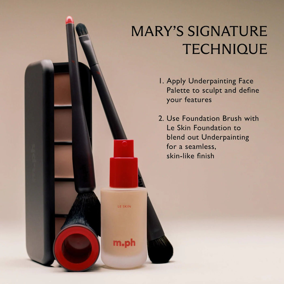 m.ph by Mary Philips The Foundation Brush Original - The Beauty Code