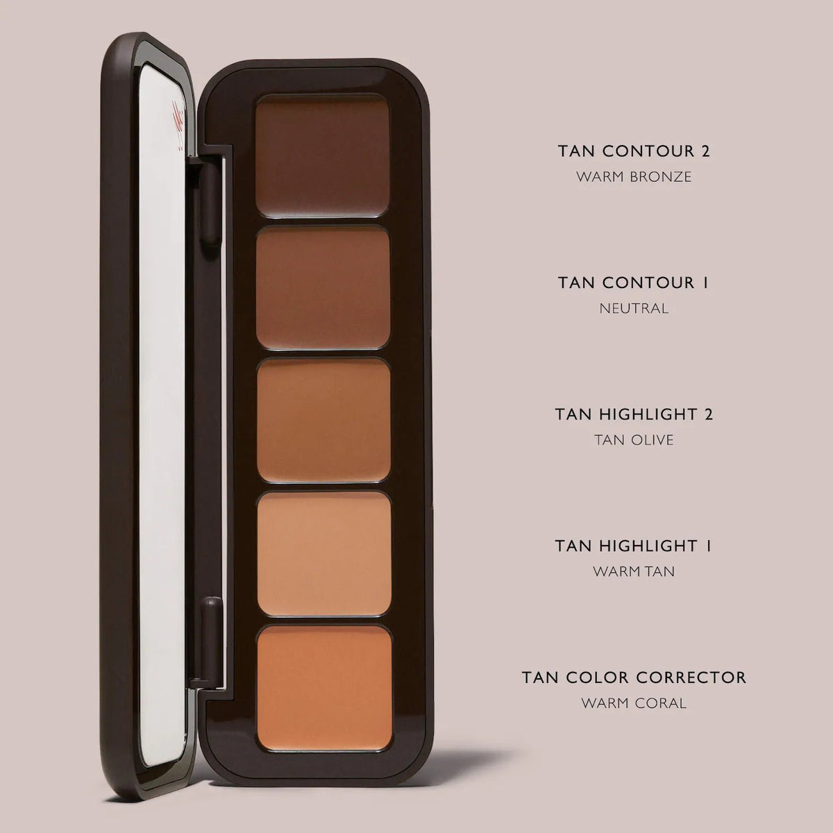 m.ph by Mary Philips Underpainting Face Highlight & Contour Palette Original - The Beauty Code