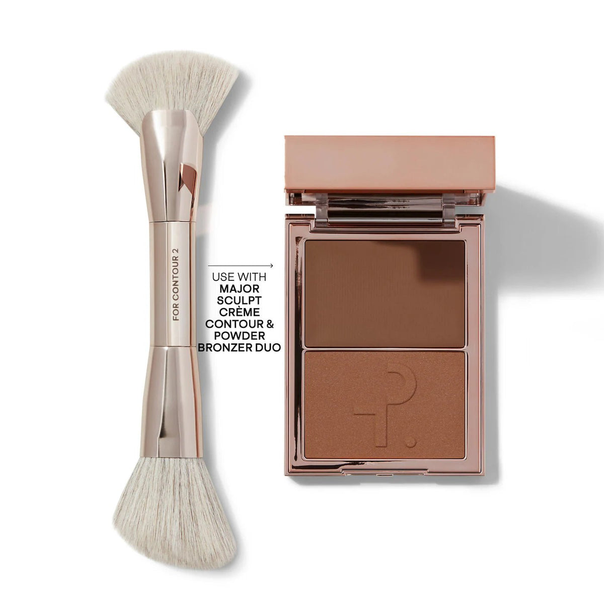 Patrick TA Dual-Ended Contour Brush Original - The Beauty Code