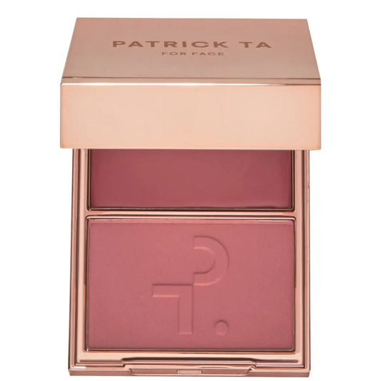 Immediate Patrick Ta Crème & Powder Blush Duo (Oh She's Different) Original - The Beauty Code