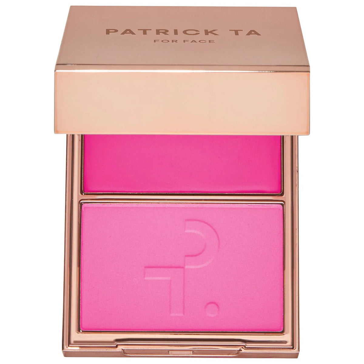 Immediate Patrick Ta Crème & Powder Blush Duo (She's Giving) Original - The Beauty Code