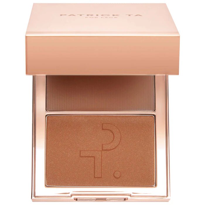 Patrick Ta Crème Contour & Powder Bronzer Duo Full - 6.8 g crème and 9 g powder Original - The Beauty Code